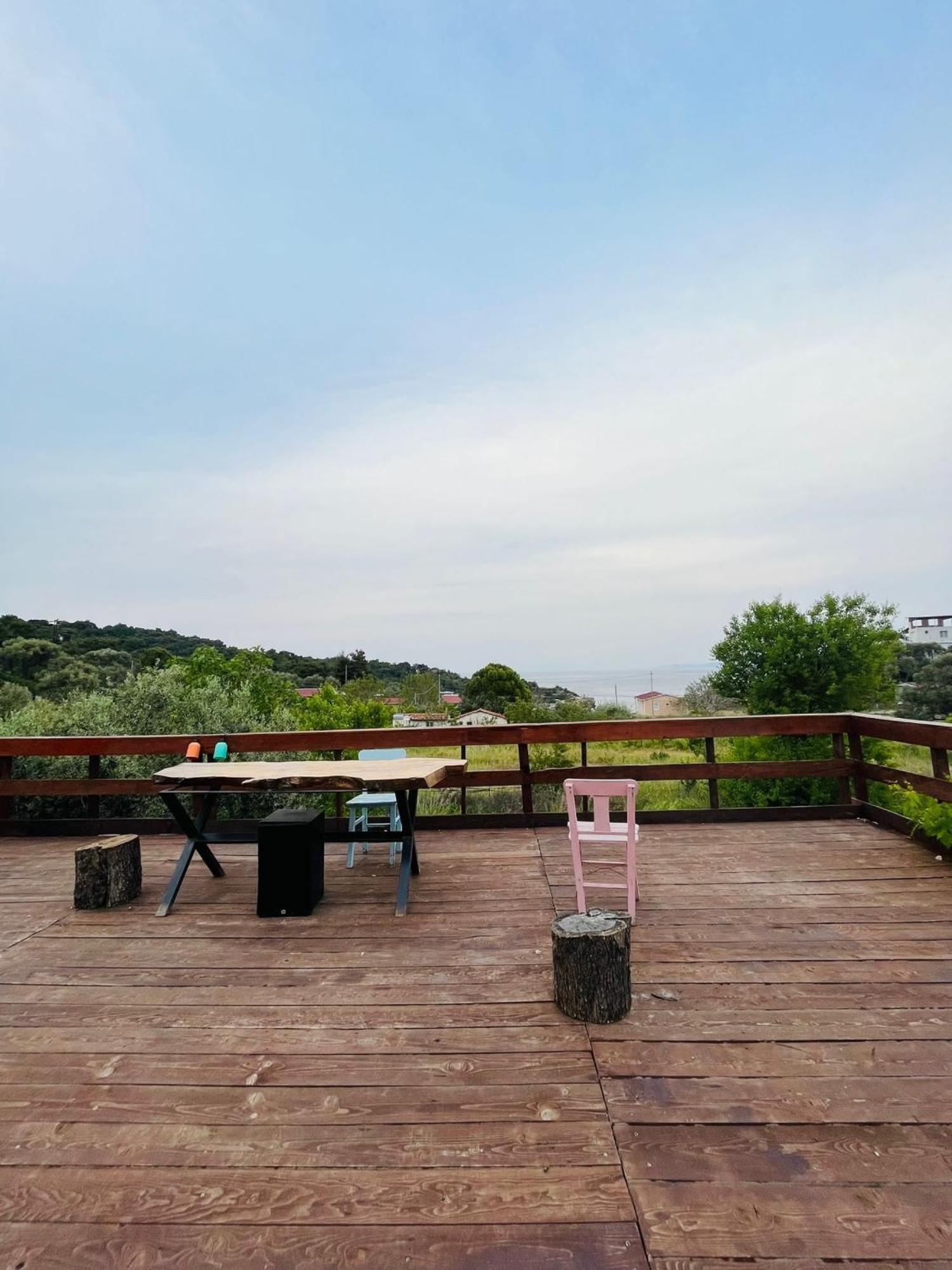 Tiny House Framed By Nature Near Sea In Karaburun Villa Izmir Bagian luar foto