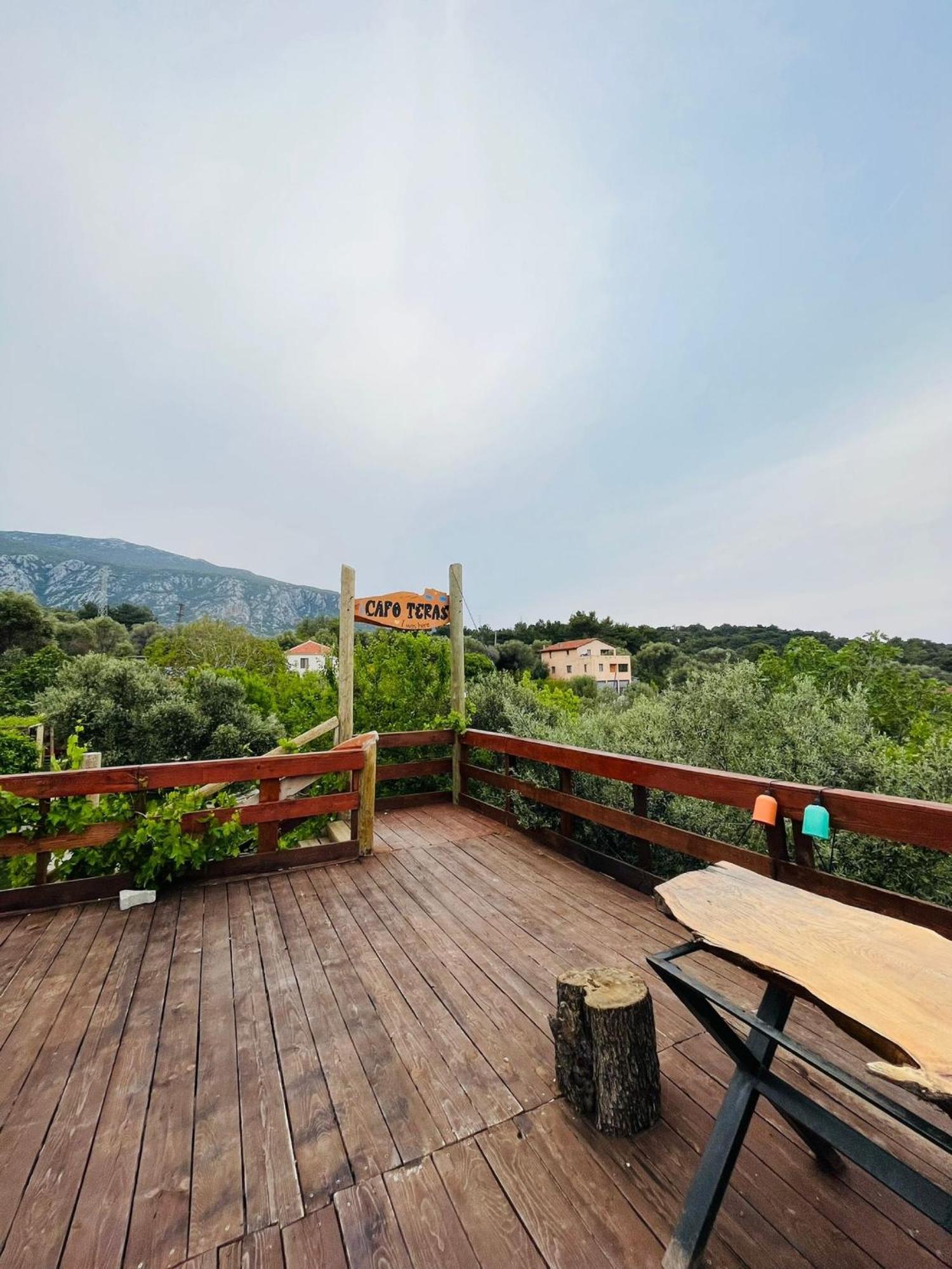 Tiny House Framed By Nature Near Sea In Karaburun Villa Izmir Bagian luar foto